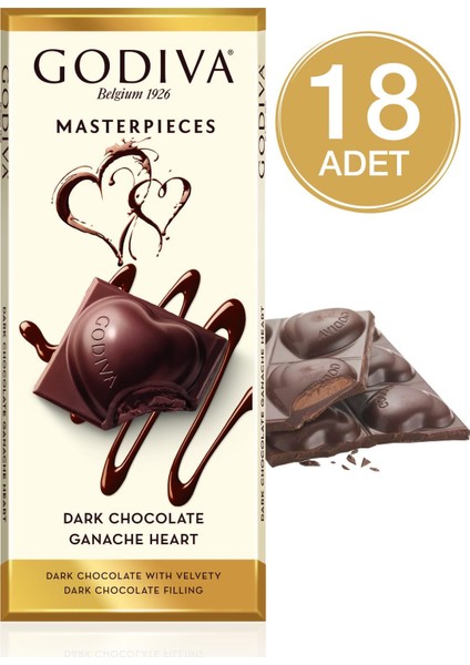 Masterpieces Bitter Tablet 86 gr x 18 Adet