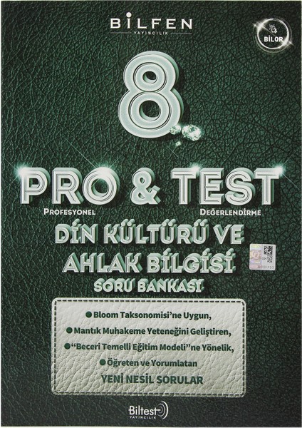 8. Sınıf Pro&Test Din Kültürü Ve Ahlak Bilgisi Soru Bankası