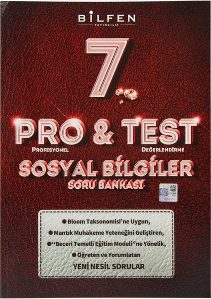 Bilfen Yayınları 7. Sınıf Pro&Test Sosyal Bilgiler Soru Bankası