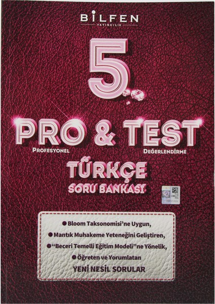 5. Sınıf Pro&Test Türkçe Soru Bankası