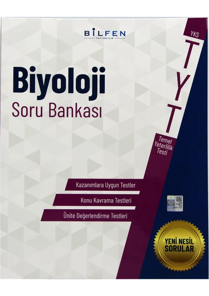 Bilfen Yayınları 12. Sınıf TYT Biyoloji Soru Bankası