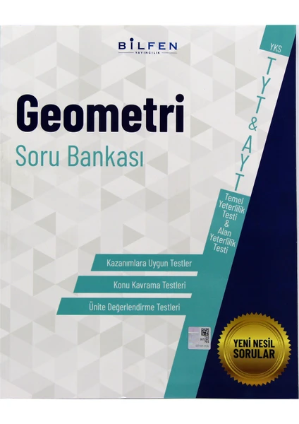 Bilfen Yayınları 12. Sınıf TYT - AYT Geometri Soru Bankası Yeni