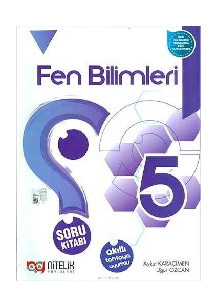 Nitelik Yayınları 5. Sınıf Fen Bilimleri Soru Kitabı