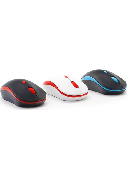 MSW100B Wireless Notebook Mouse - Mavi/Siyah (DK AC MSW100B)