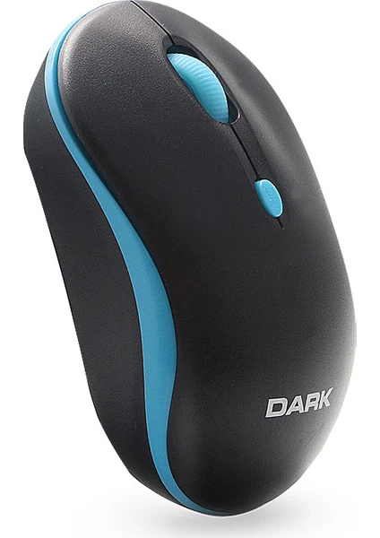 MSW100B Wireless Notebook Mouse - Mavi/Siyah (DK AC MSW100B)