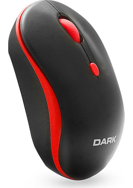 MSW100R Wireless Notebook Mouse - Kırmızı/Siyah (DK AC MSW100R)