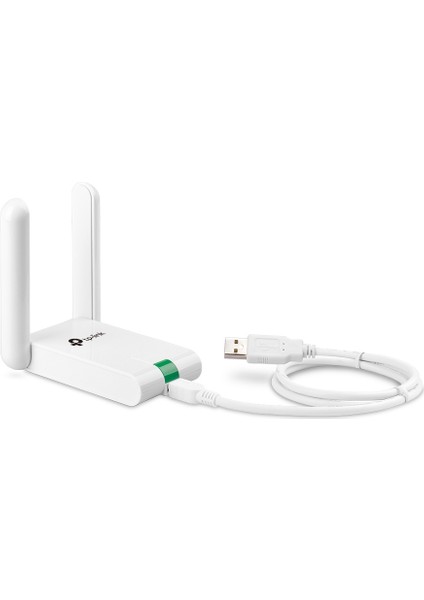 TL-WN822N, 300 Mbps N Kablosuz 2x3dBi Antenli Yüksek Kazanımlı USB Adaptör