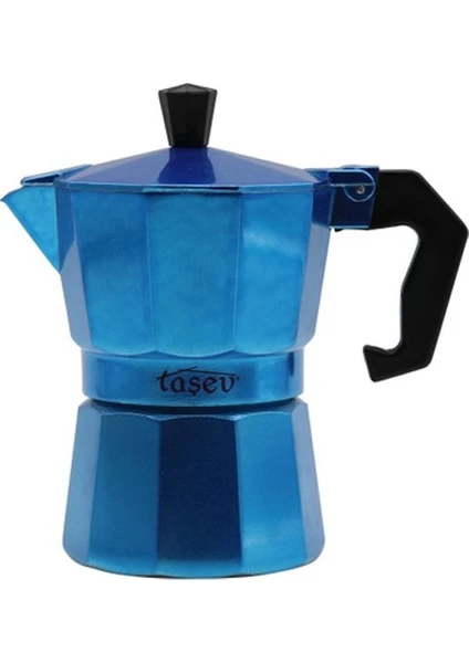 Piccolo 3 Fincan Moka Pot Mavi