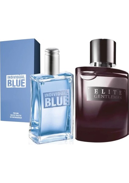 Individual Blue Erkek Parfüm 100 Ml+Elit Gentleman Edt 75 ml
