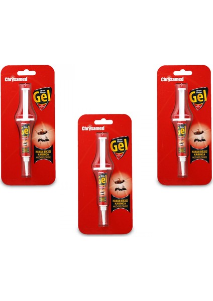 Chrysa Fibron Gel 5 gr Üç Üründen Oluşan Paket