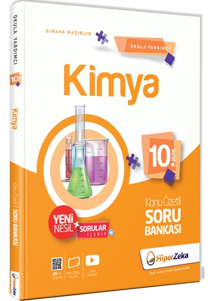 Hiper Zeka Yayınları 10. Sınıf Kimya Konu Özetli - Soru Bankası