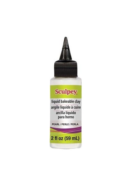 Pearl Liquid Sculpey (Inci Rengi Sıvı Polimer Kil) 59 ml