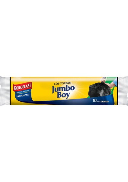 10 Adet Profesyonel Jumbo Boy Çöp Torbası 3'lü Set fiyatları