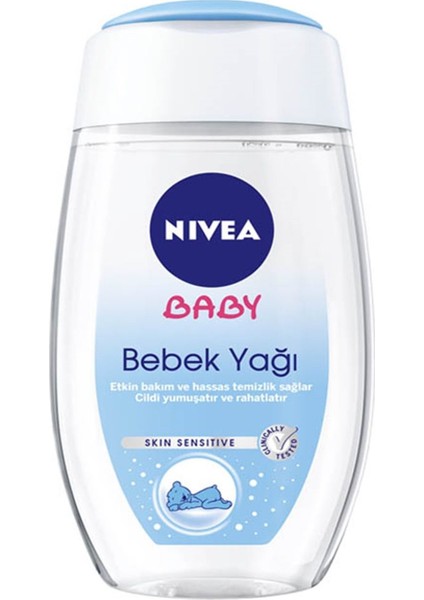 Baby Bebek Yağı 200  ml 6 Adet