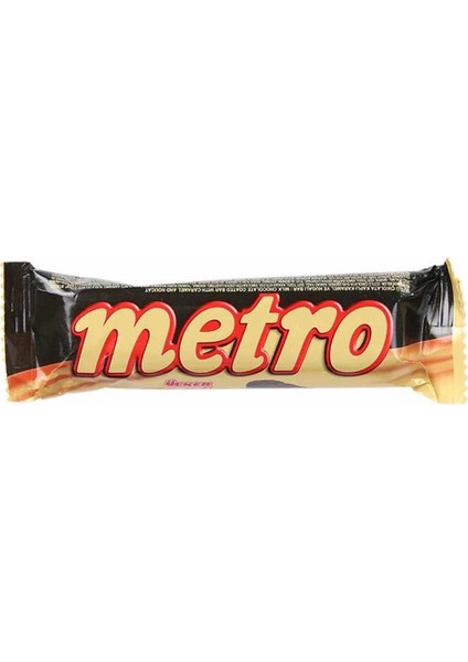 Metro Kaplamalı Bar 40 gr 24'Lü Set