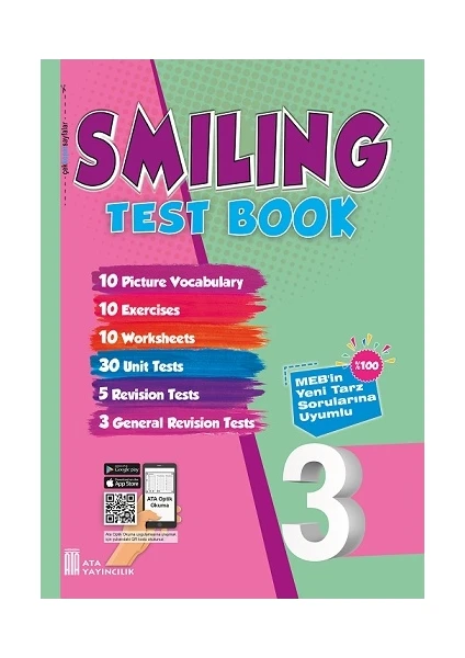 Ata Yayıncılık 3.Sınıf Smiling Test Book