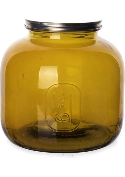 Metal Kapaklı Kavanoz 6 lt