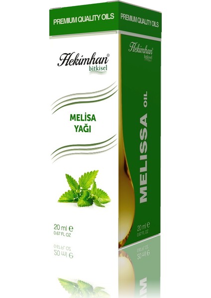 Bitkisel Melisa Yağı 20 ml