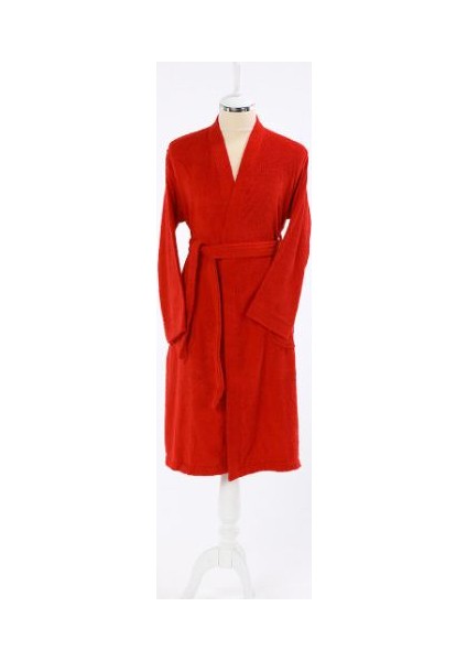 L Beden Kimono Bornoz Imperial Kırmızı