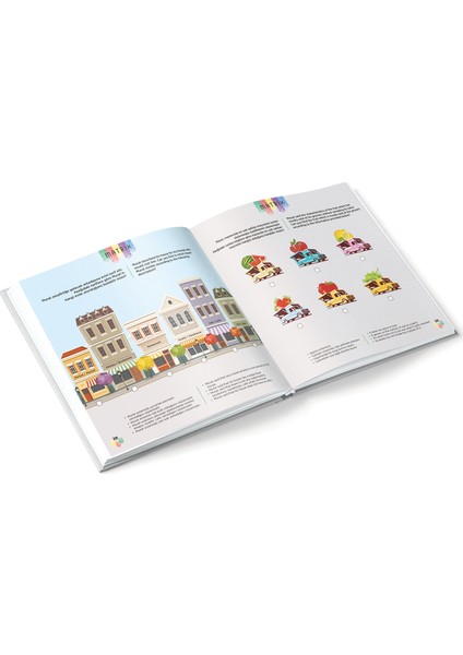 Matrix - 7-8-9 Yaş Level 3 - IQ Dikkat ve Yetenek Geliştiren Kitaplar Serisi 8 modelleri