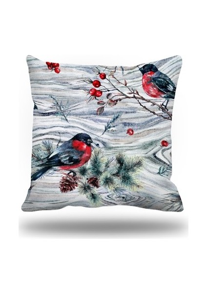 Kış Kırlent Kılıfı