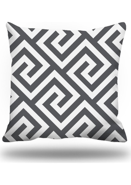 Geometrik Grup Kırlent Kılıfı