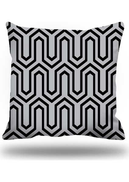 Geometrik Grup Kırlent Kılıfı