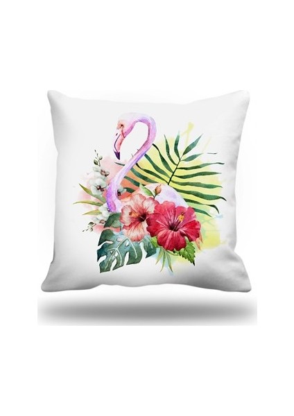 Tropikal Kırlent Kılıfı