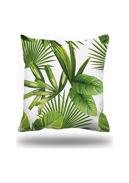 Tropikal Kırlent Kılıfı