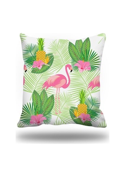 Tropikal Kırlent Kılıfı