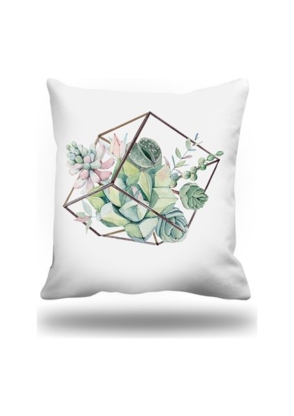 Tropikal Kırlent Kılıfı