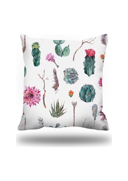 Tropikal Kırlent Kılıfı