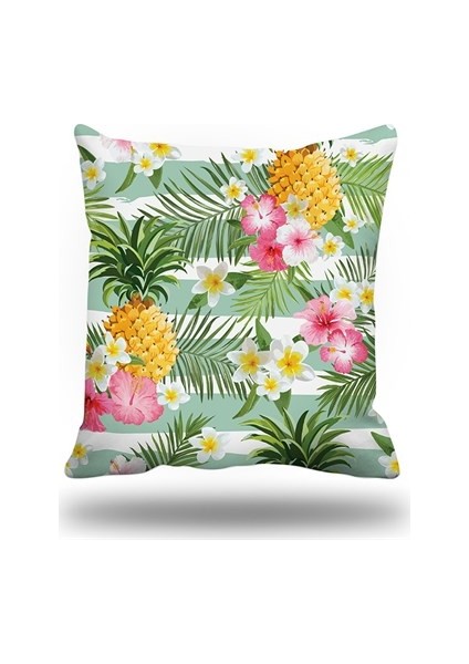 Tropikal Kırlent Kılıfı