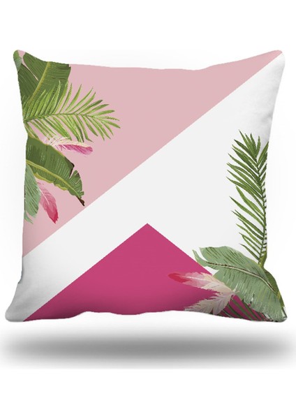 Tropikal Kırlent Kılıfı