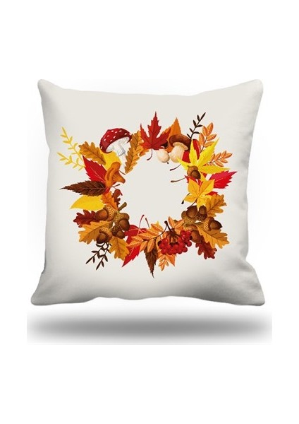 Sonbahar Grubu Kırlent Kılıfı