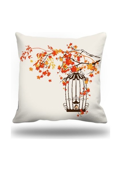 Sonbahar Grubu Kırlent Kılıfı