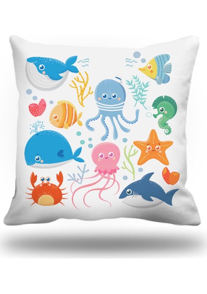 Çocuk Grubu Kırlent Kılıfı