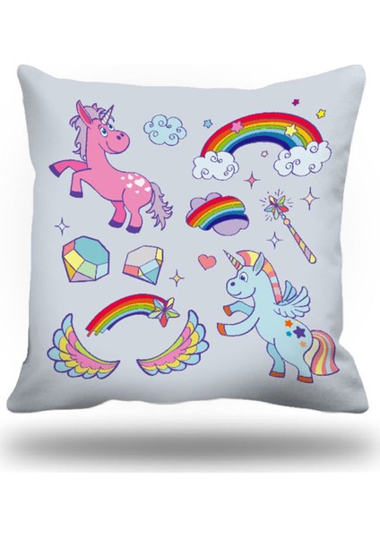 Çocuk Grubu Kırlent Kılıfı