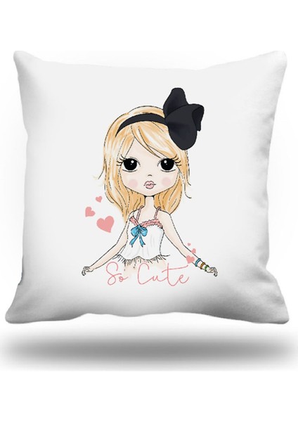 Çocuk Grubu Kırlent Kılıfı