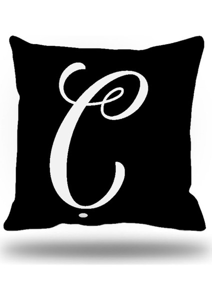 Harf-Elyazısı Kırlent Kılıfı