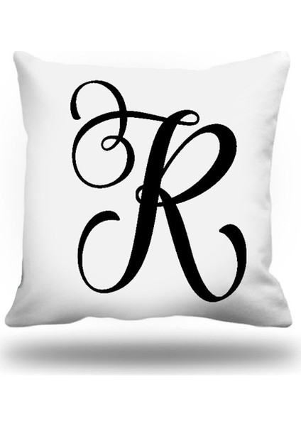 Harf-Elyazısı Kırlent Kılıfı