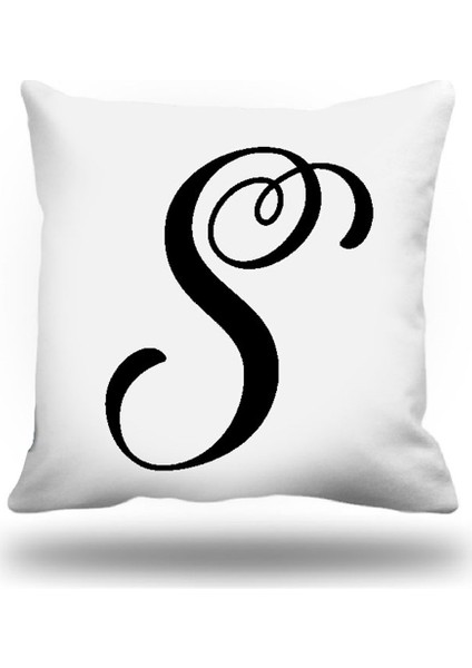 Harf-Elyazısı Kırlent Kılıfı