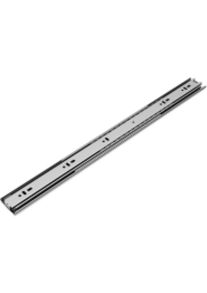 Teleskopik Bilyalı Ray 43X500 Galvanız