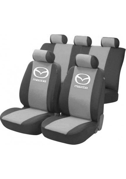 Mazda Premacy Serisi Special Kılıf Ön Ve Arka Koltuk Kılıf Gri