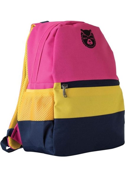Roa Sırt Çantası Pembe-Sarı-Lacivert CN0001