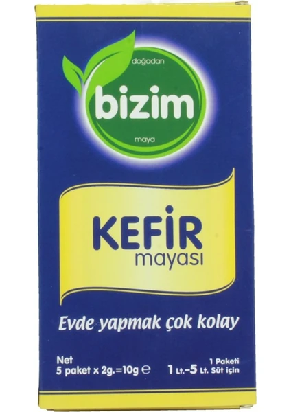 Doğadan Bizim Kefir Mayası 5 x 2 gr