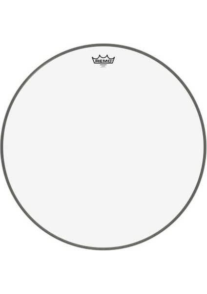 BB-1322-00- Emperor Şeffaf 22" Kick Derisi