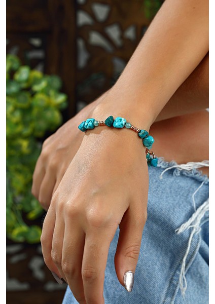 925 Ayar Gümüş Firuze Bileklik