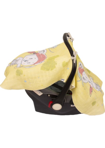 Pano Baskılı Müslin Ana Kucağı Örtüsü fiyatları