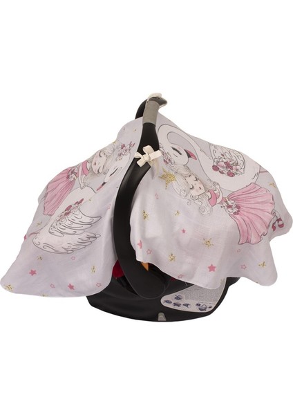 Pano Baskılı Müslin Ana Kucağı Örtüsü fiyatları